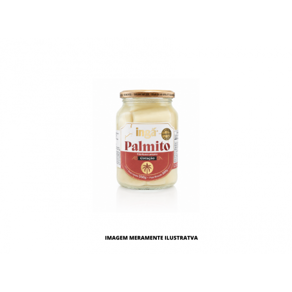 PALMITO - INGÁ - 300g PUPUNHA CORAÇÃO